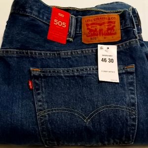 Levi's 505 jeans 46/30 NEW